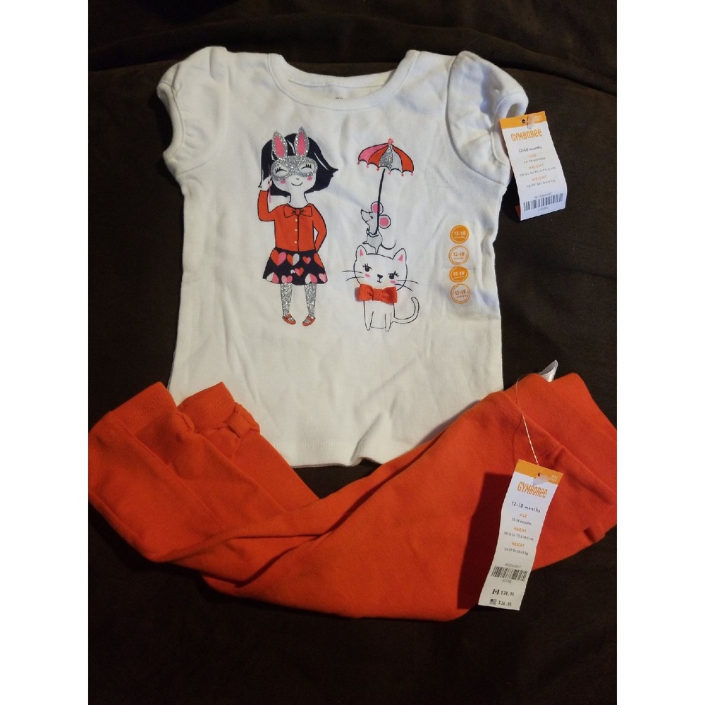 Gymboree prep perfect outfit 12‎ 18 mo nw